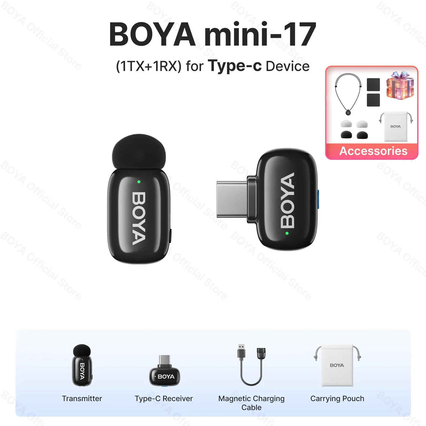 BOYA Mini Wireless Lavalier Lapel