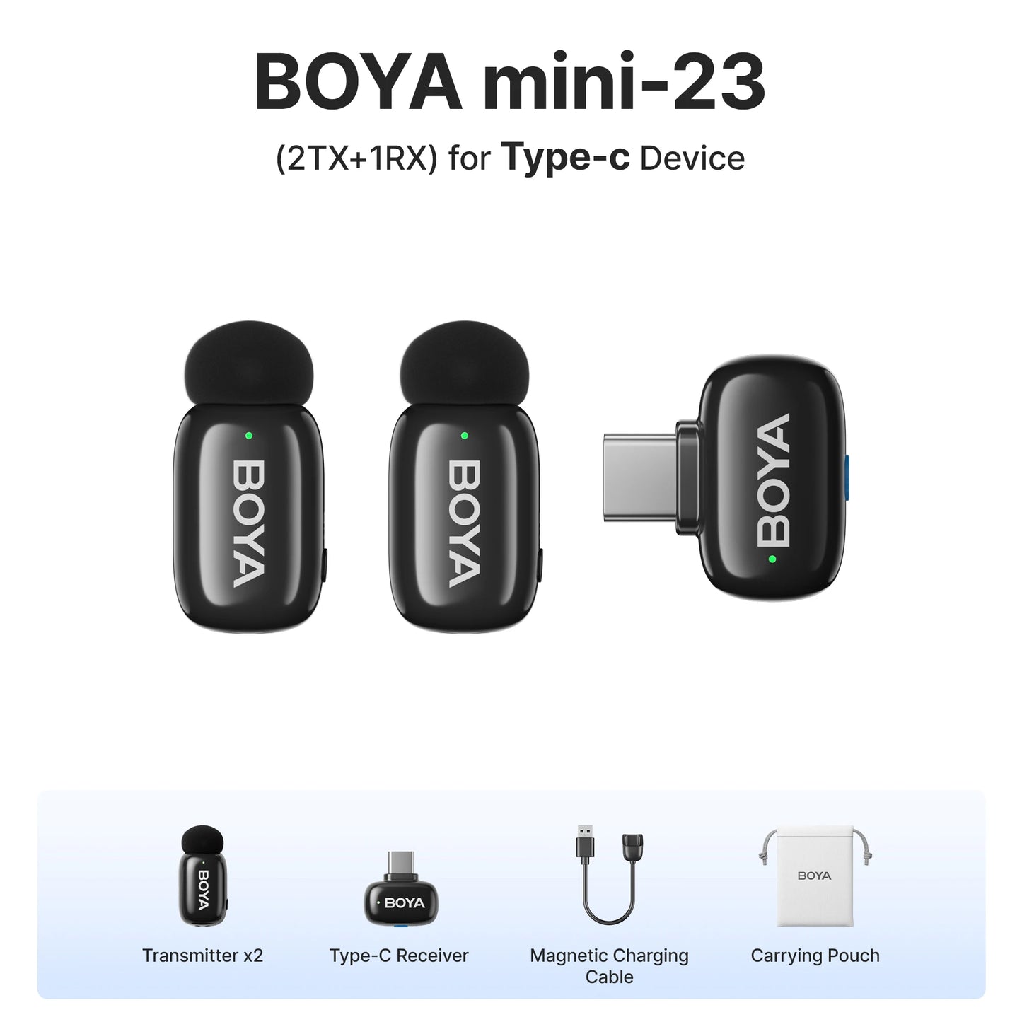 BOYA Mini Wireless Lavalier Lapel