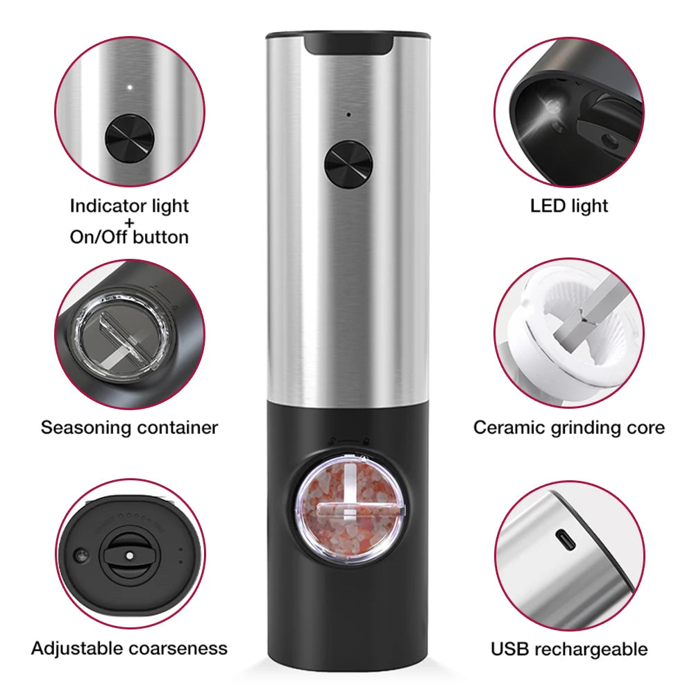 Electric Salt And Pepper Grinder