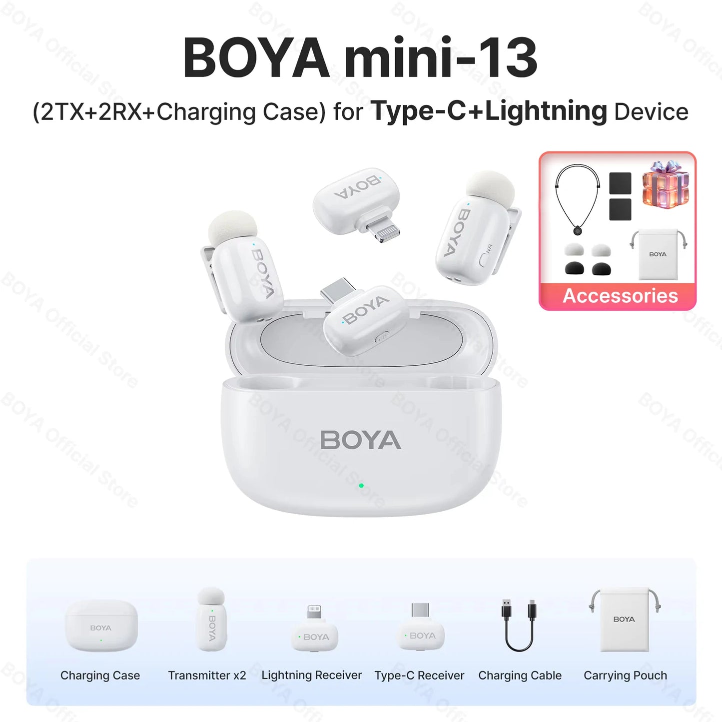 BOYA Mini Wireless Lavalier Lapel