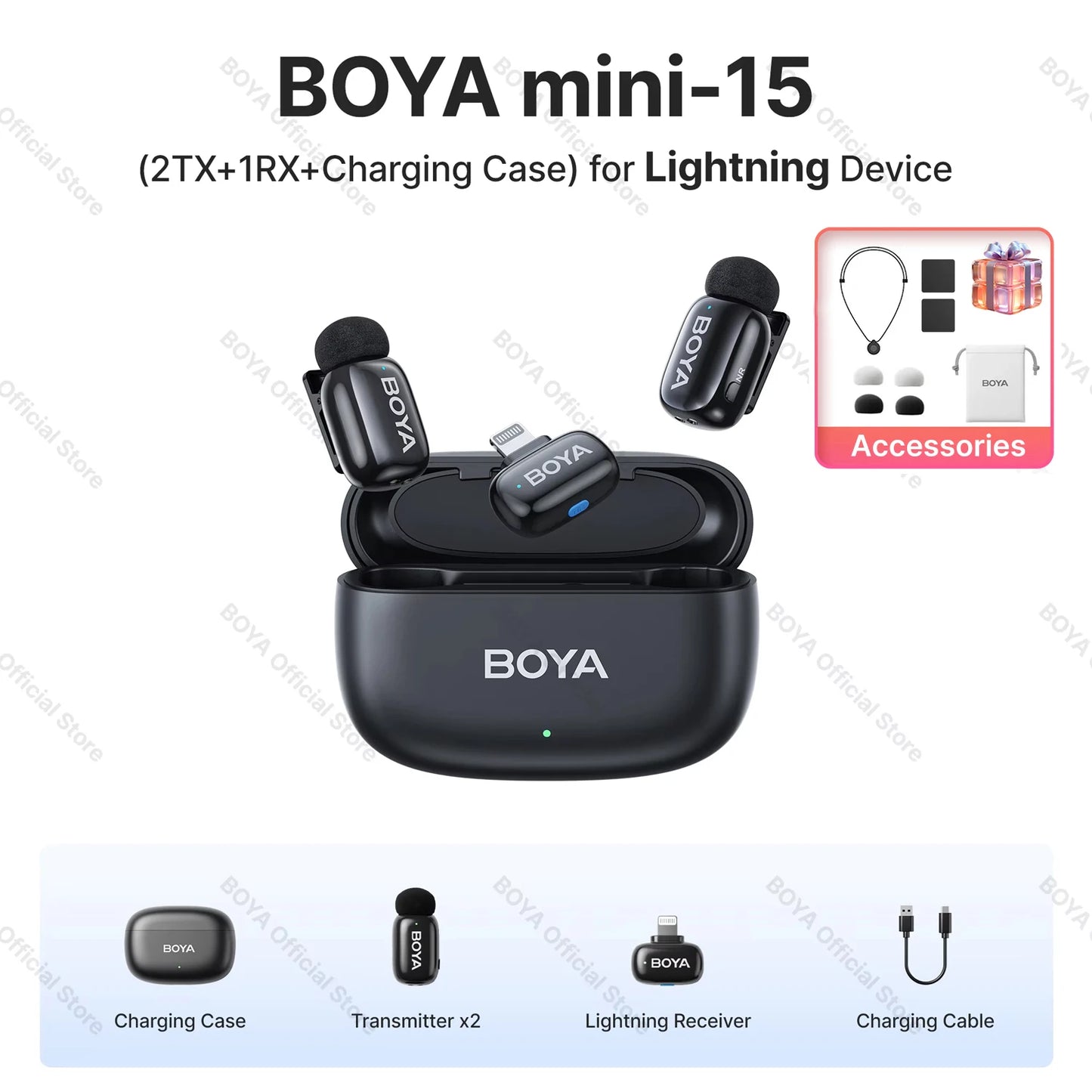 BOYA Mini Wireless Lavalier Lapel
