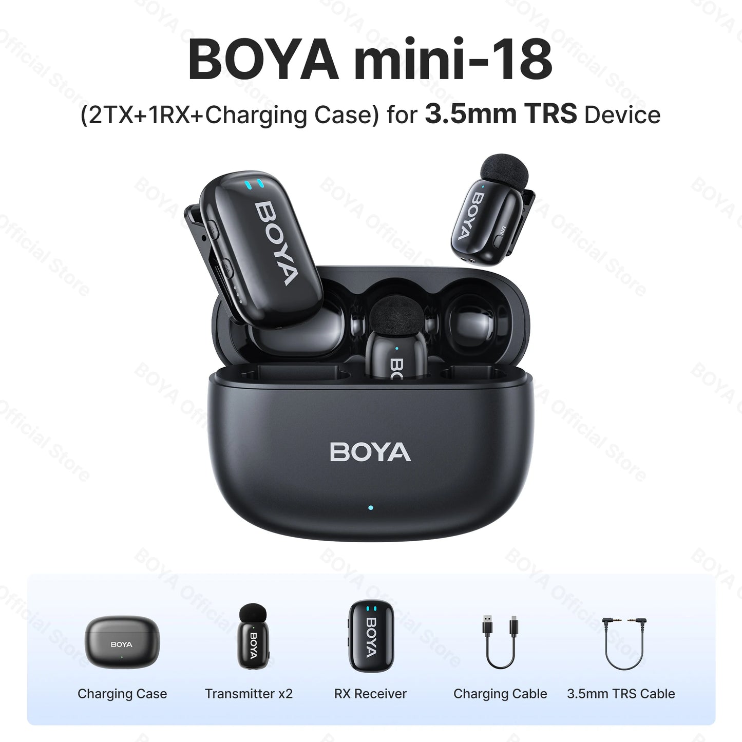 BOYA Mini Wireless Lavalier Lapel