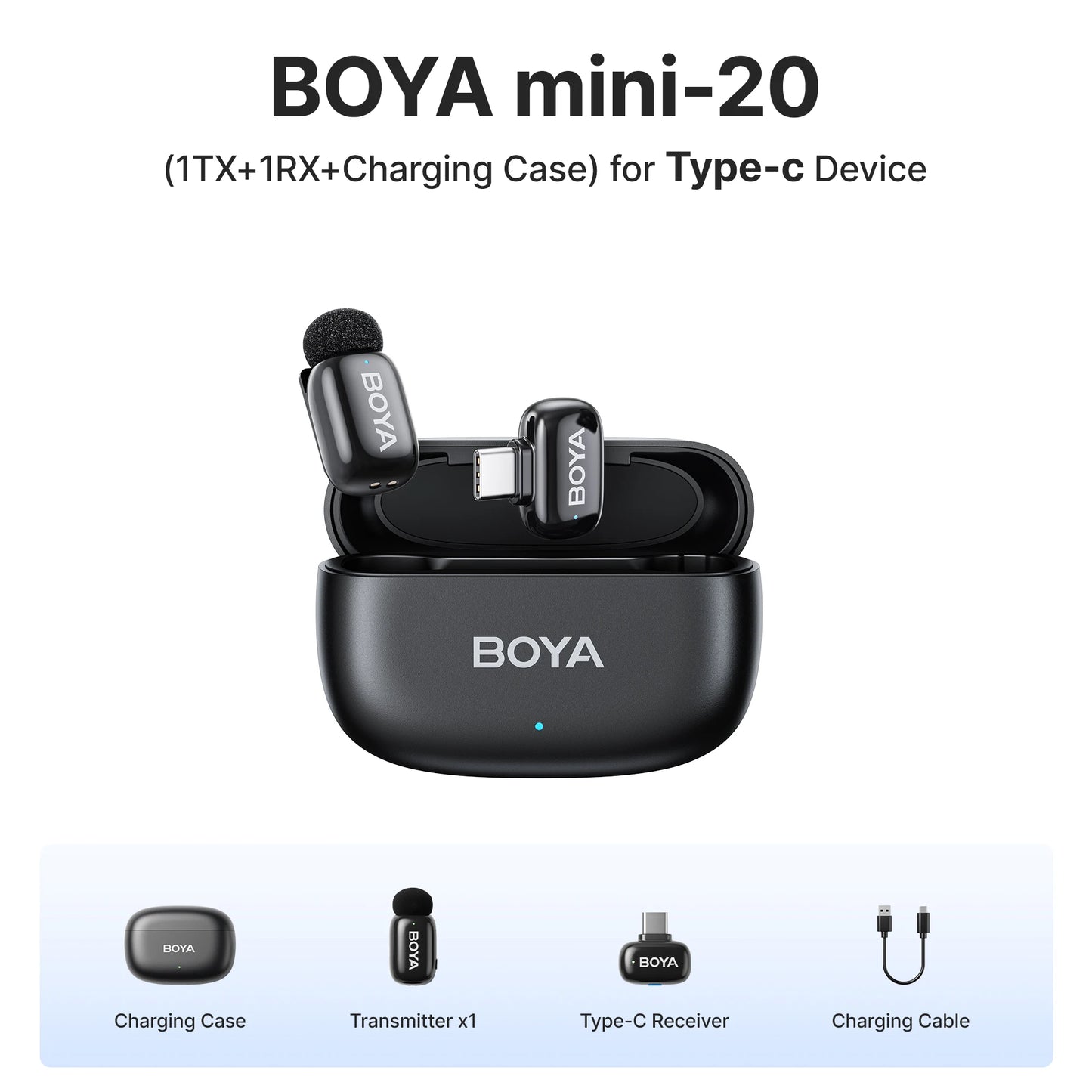 BOYA Mini Wireless Lavalier Lapel