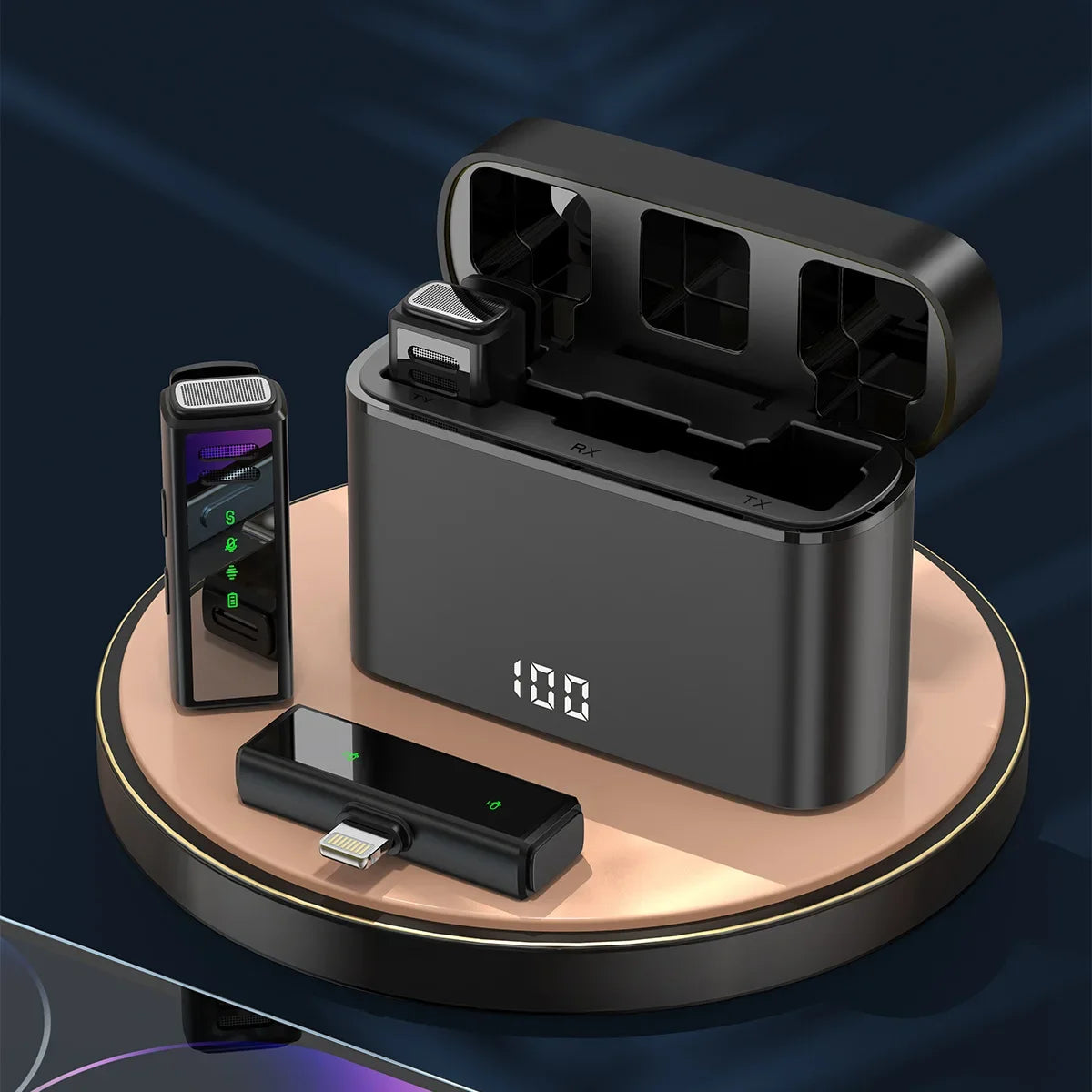 FIFAR Wireless Lavalier Lapel Microphone