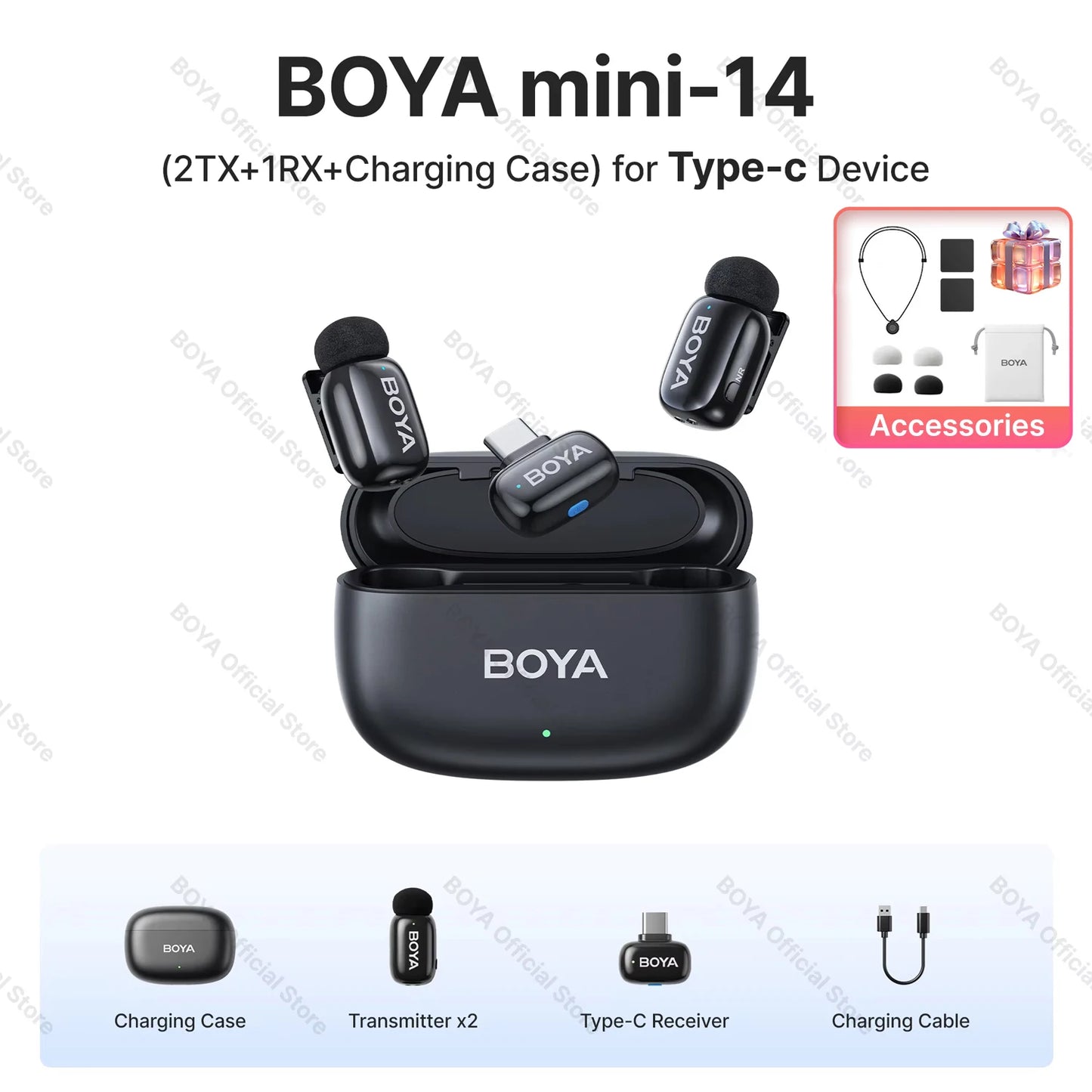 BOYA Mini Wireless Lavalier Lapel