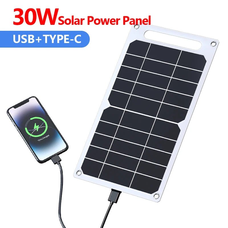 Solar Panel 30W USB Type - C by Golixy - Free Shipping