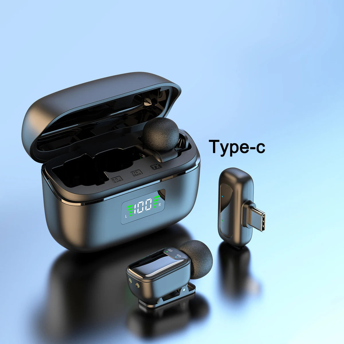 Professional Mini Wireless Lavalier Lapel Microphone