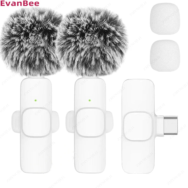 Wireless Lavalier Microphone Portable Audio