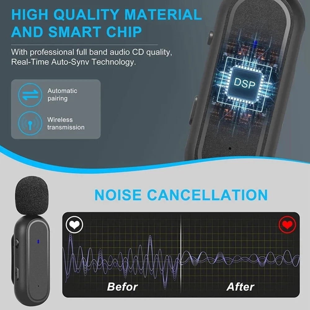 Mijia Wireless HD Radio Live Microphon