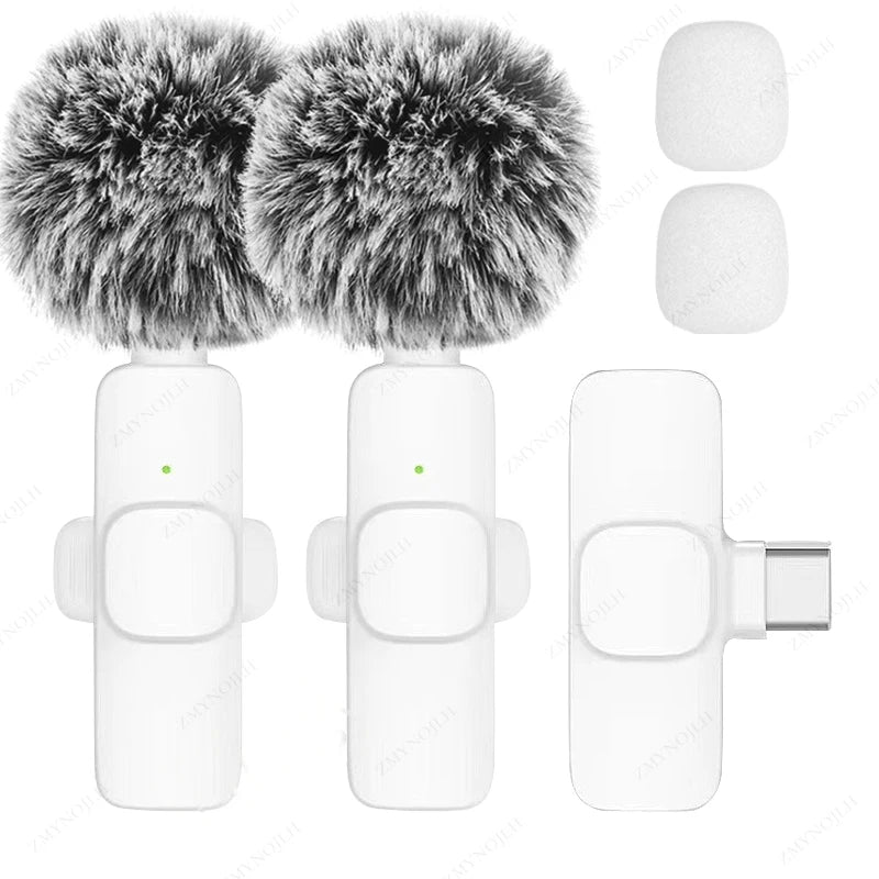 Wireless Lavalier Microphone Portable Audio