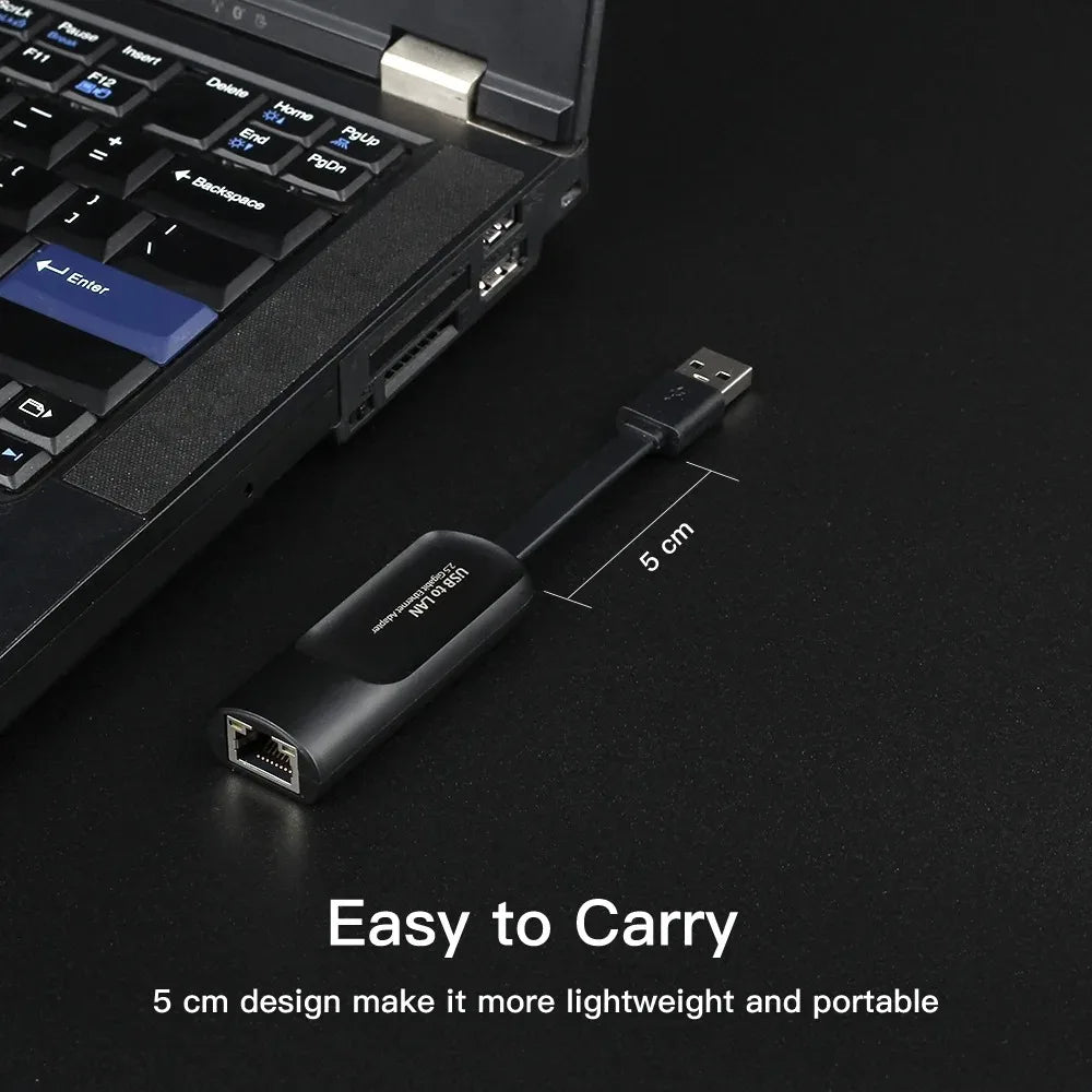 Ethernet Adapter 2.5G USB 3.0 Type C to RJ45 Network Card