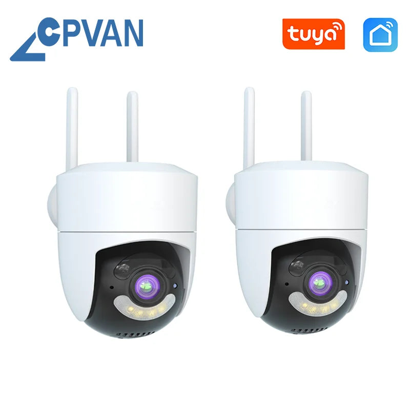 CPVAN Tuya PTZ Camera outdoor Smart Automatic Tracking 4MP