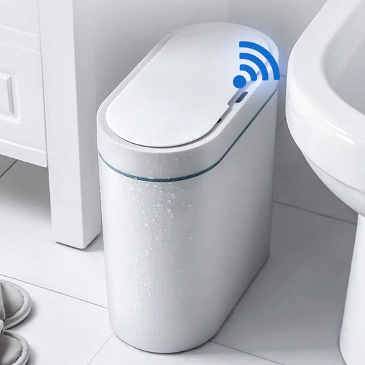 Smart Trash Can 12L with Sensor, Waterproof Automatic Opening - Golixy Free Shipping
