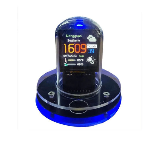 Smart Clock with Colorful LED Display, Weather Forecast, and Time by Golixy - Free Shipping
