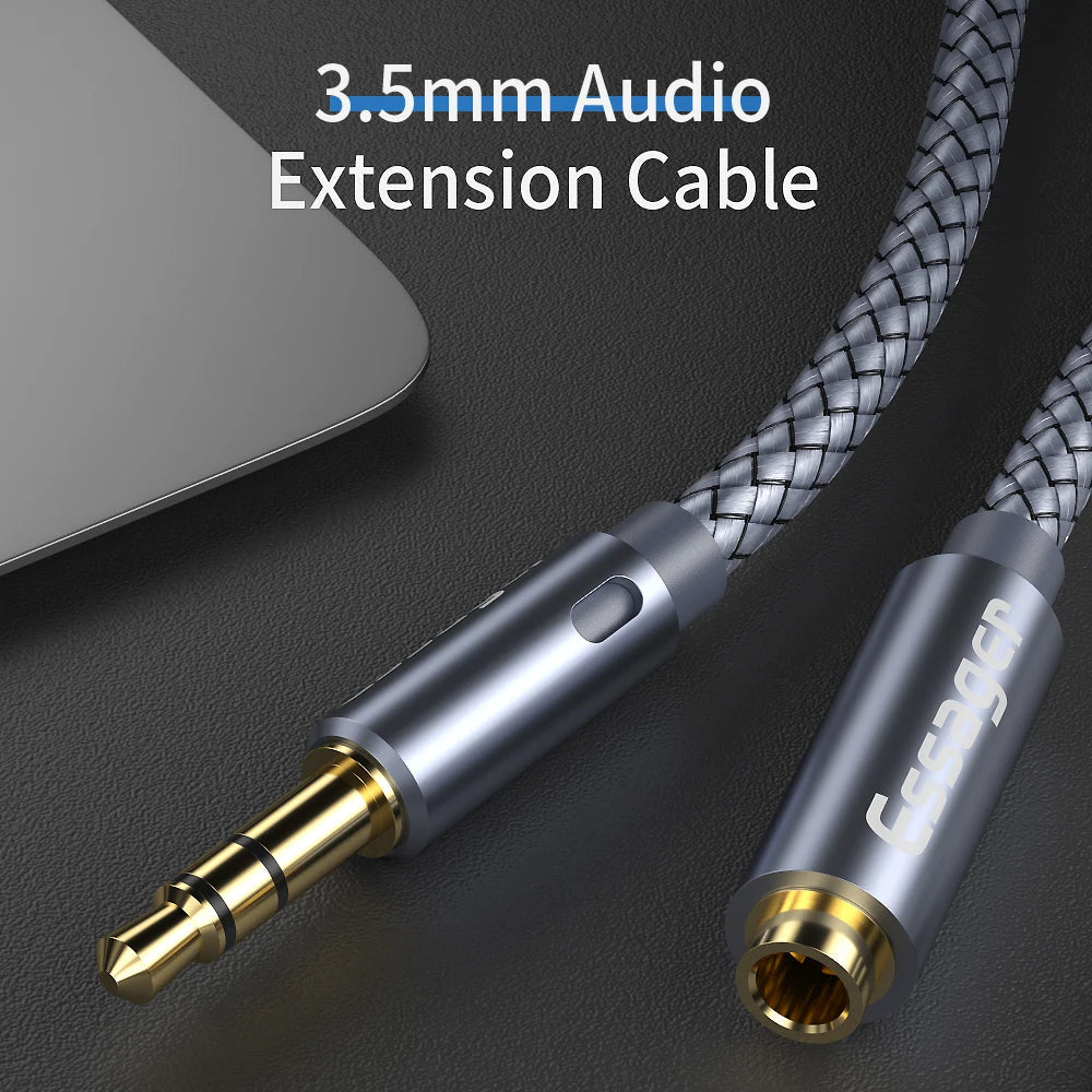 Headphone Extension Cable Jack 3.5mm by Golixy - Free Shipping